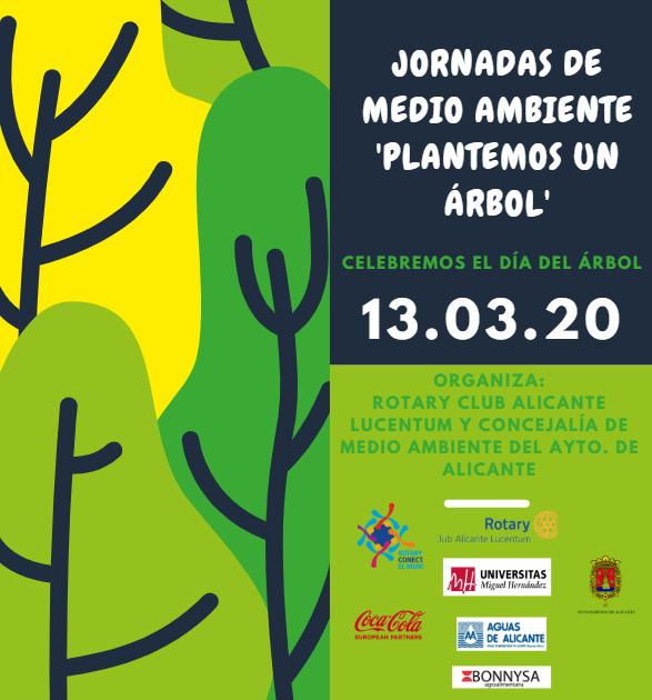 1400 árboles rotarios en Alicante