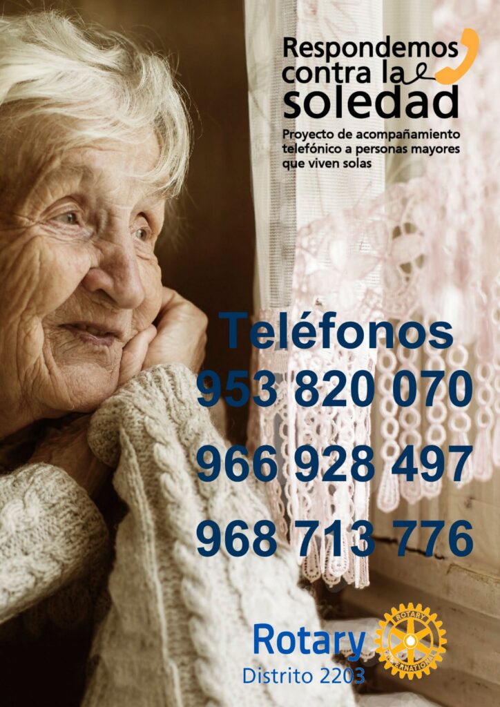 asistencia telefónica a personas mayores