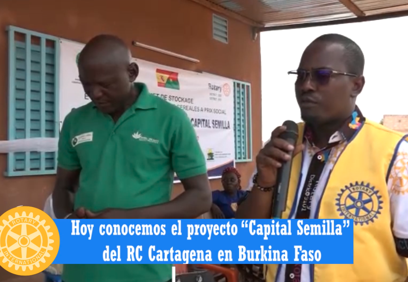 Capital semilla Rotary Cartagena en Burkina Faso
