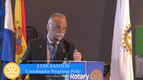 Luis Santos actualiza estado de la polio
